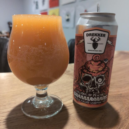 [Pre-Order Uge 25-26] Drekker Brewing Company – Braaaaaaaains: Billions of Peaches