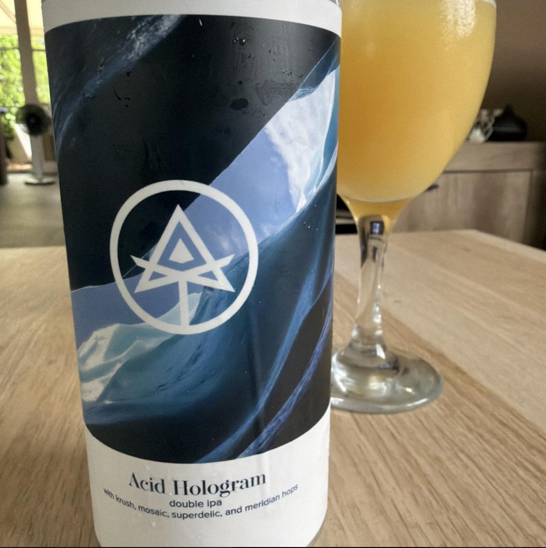 Autodidact Beer – Acid Hologram

ABV: 8,5 % | Stil: Imperial / Double New England IPA | Untappd: 4,25

En moderne og humlemættet DIPA fra Autodidact Beer brygget med Krush, Mosaic, Superdelic og Meridian. Kombinationen af klassiske og nyere humlesorter giver en intens frugtprofil med masser af tropisk frugt, citrus og en let grøn kant.
