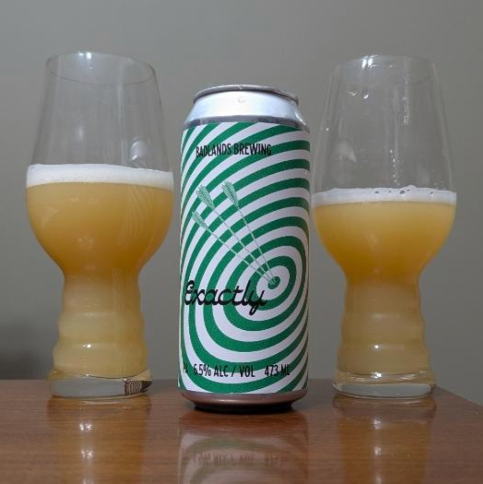 Badlands Brewing Company – Exactly (2026)

ABV: 6,5 % | Stil: New England IPA | Untappd: 4,21

En IPA brygget præcis som Badlands selv vil have den. Klassisk, aromatisk og med fokus på rene humlenoter fremfor overdreven haze eller sødme.