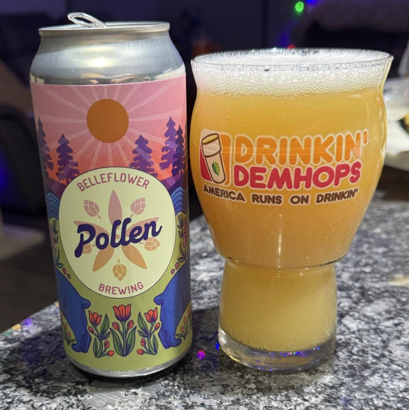 Belleflower Brewing – Pollen

ABV: 7,0 % | Stil: New Zealand IPA | Untappd: 4,22

En aromatisk New Zealand-inspireret IPA fra Belleflower Brewing i Portland, Maine. Øllen er brygget med Nelson Sauvin, Riwaka og Nectaron, hvilket giver en intens frugtdrevet humleprofil med både tropiske og vinøse nuancer.