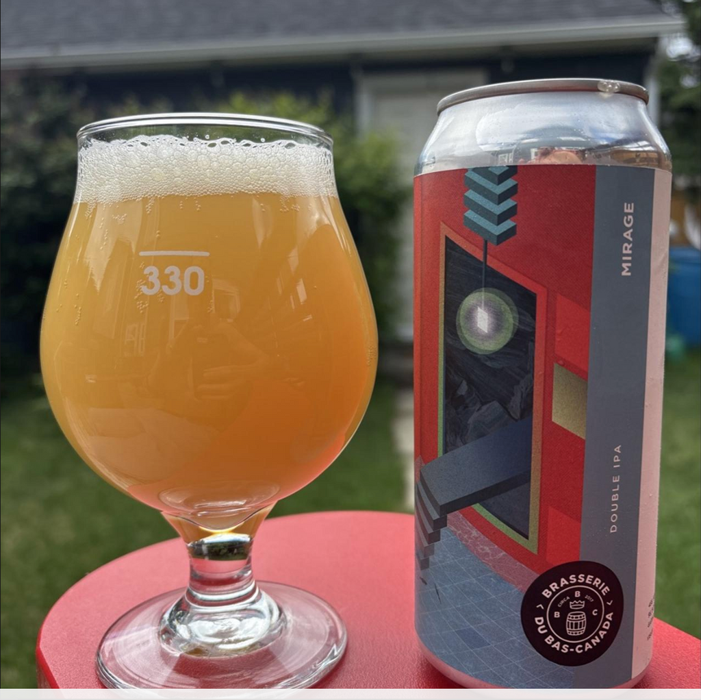 Brasserie du Bas-Canada – Mirage

ABV: 8,0 % | Stil: Double New England IPA | Untappd: 4,30

Mirage er en af de klassiske Double IPA'er fra Bas-Canada og et godt eksempel på, hvorfor bryggeriet har opnået kultstatus blandt humlenørder. Her får man en massiv humleprofil, stor frugtintensitet og den karakteristiske silkebløde mundfølelse, som har gjort bryggeriet verdenskendt.