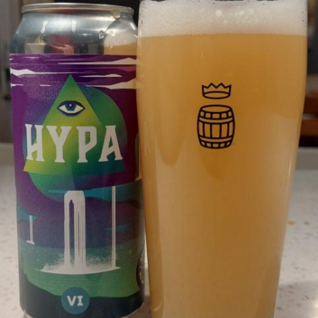 Brasserie du Bas Canada – Hypa #6
ABV: 6,5 % | Untappd: 4,29

Hypa #6 er en saftig og aromatisk IPA fra Brasserie du Bas Canada hvor fokus ligger på ren humleintensitet og frisk frugtprofil.