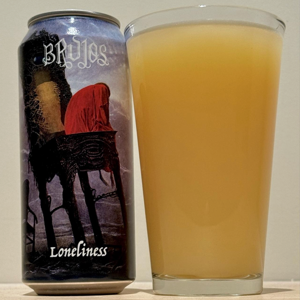 Brujos Brewing – Loneliness

ABV: 7,6 % | Stil: New England / Hazy IPA | Untappd: 4,34

Loneliness er en intens og humledrevet New England IPA fra amerikanske Brujos Brewing i Portland, Oregon. Bryggeriet er kendt for sine kompromisløse humlebomber, men her får vi en lidt mere moderat alkoholstyrke uden at gå på kompromis med den aromatiske oplevelse. Humlepakken består af Citra Cryo og australske Galaxy, en kombination der samler koncentreret citrus, moden tropisk frugt og de karakteristiske eksotiske nuan
