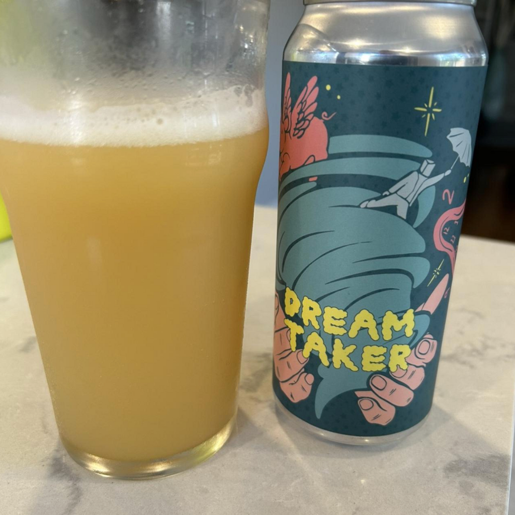 Counterpart Brewing x Brasserie Sir John – Dream Taker

ABV: 8,2 % | Stil: Double New England IPA | Untappd: 4,17

En hazy DIPA brygget af Counterpart Brewing og Brasserie Sir John. Humlekombinationen af Peacharine, Southern Cross, Riwaka og Maui Nelson Hop Kief skaber en frugtintens øl med masser af eksotiske aromaer og en silkeblød mundfølelse.