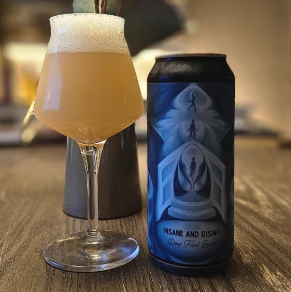 Deep Fried Beers – INSANE AND RISING

ABV: 8,9 % | Stil: IPA – Imperial / Double New England / Hazy | Untappd: 4,49

INSANE AND RISING er en voldsomt humlemættet Double New England IPA fra amerikanske Deep Fried Beers. Der er brugt&nbsp;en kombination af klassisk humle, koncentrater og moderne humleprodukter: Yakima Chief Citra, Citra Incognito, Freestyle Nelson Sauvin, Bliss Process Nelson Sauvin, Motueka, Maui Nelson Subzero Hop Kief, Abstrax Citra og Nectaron Quantums samt Clayton Motueka Amplifire Oil.