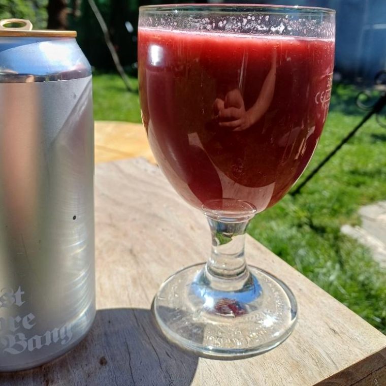 Elmeleven – Just Before The Bang (PULP)

ABV: 5,0 % | Stil: Smoothie / Pastry Sour | Untappd: 4,27

En massiv og dessertdrevet smoothie sour fra Elmeleven, hvor frugt og adjuncts skubber den helt over i den tunge, næsten milkshake-agtige ende af PULP-serien.