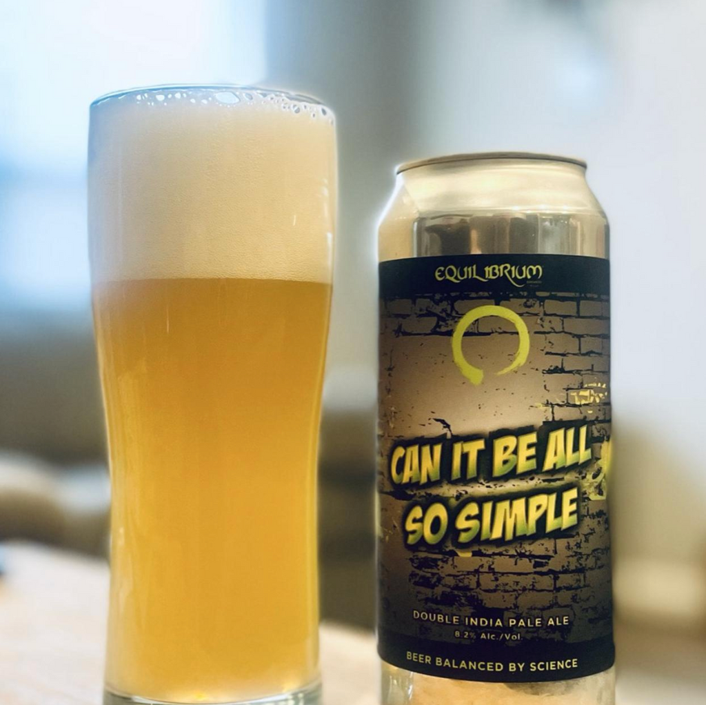 Equilibrium Brewery – Can It Be All So Simple
ABV: 8,2 % | Stil: Imperial / Double IPA | Untappd: 4,34

En kraftfuld og aromatisk DIPA fra Equilibrium Brewery, hvor massiv humling og blød mundfølelse skaber et intenst frugtdrevet og saftigt udtryk.