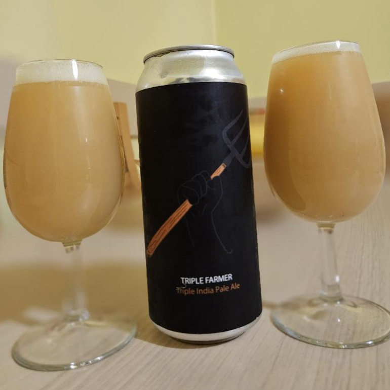 Fidens Brewing Co. – Triple Farmer

ABV: 10,0 % | Stil: Triple New England / Hazy IPA | Untappd: 4,51

En af de helt store Fidens-TIPA’er og en favorit blandt haze-fans. Triple Farmer er brygget med en tung humleprofil bestående af Citra, Galaxy, Mosaic og Nelson Sauvin, hvilket giver en ekstremt kompleks og frugtdrevet aroma.