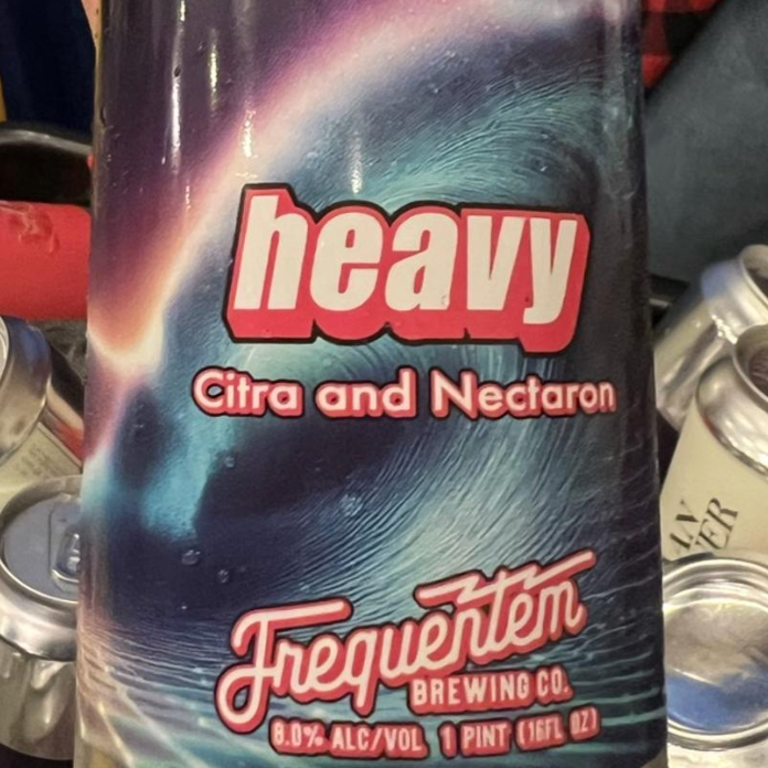 Frequentem Brewing Co. – Heavy (Citra And Nectaron)

ABV: 8,0 % | Stil: Hazy IPA – Imperial / Double | Untappd: 4,17

En “hop saturated” DIPA fra Frequentem, dobbelt tørhumlet med store mængder Citra og Nectaron. Fokus er på en ekstremt blød og aromatisk profil med masser af frugt og minimal skarphed.