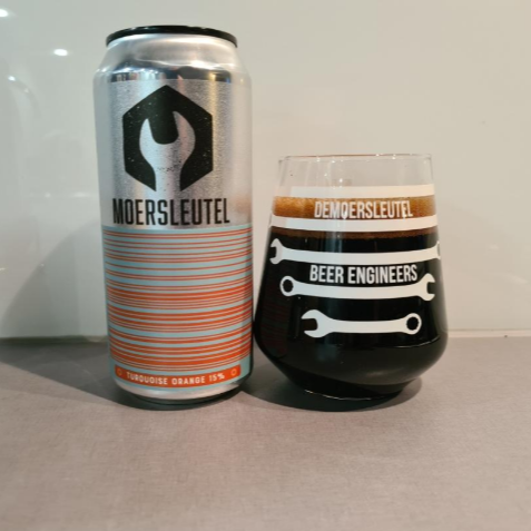 Moersleutel – Barcode: Turquoise Orange
