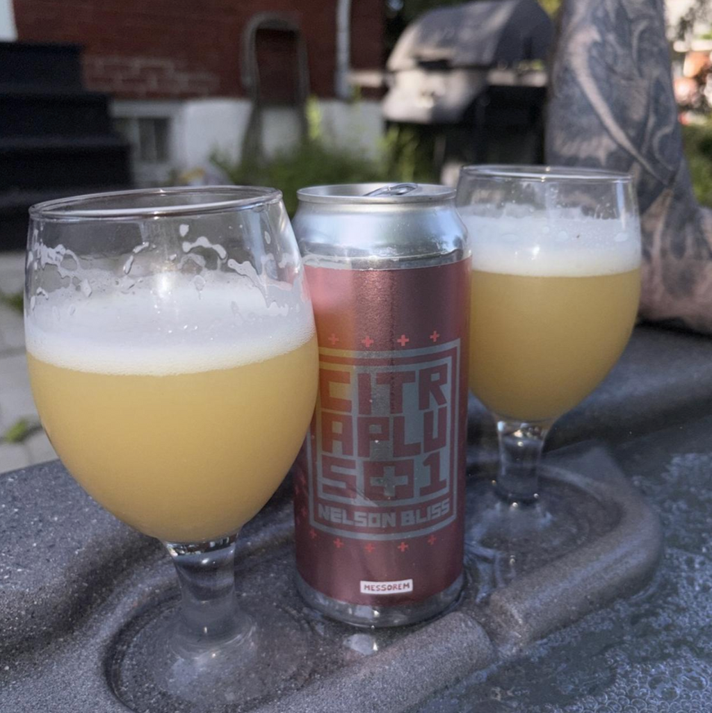 Messorem – Citra+1 Nelson Bliss

ABV: 6,6 % | Stil: New England IPA | Untappd: 4,11

Citra+1 Nelson Bliss er en moderne New England IPA fra Messorem, hvor den ikoniske Citra-humle får selskab af Nelson Bliss. Resultatet er en saftig og silkeblød IPA med masser af citrus, tropisk frugt og den vinøse New Zealand-karakter, som Nelson-humlerne er kendt for.