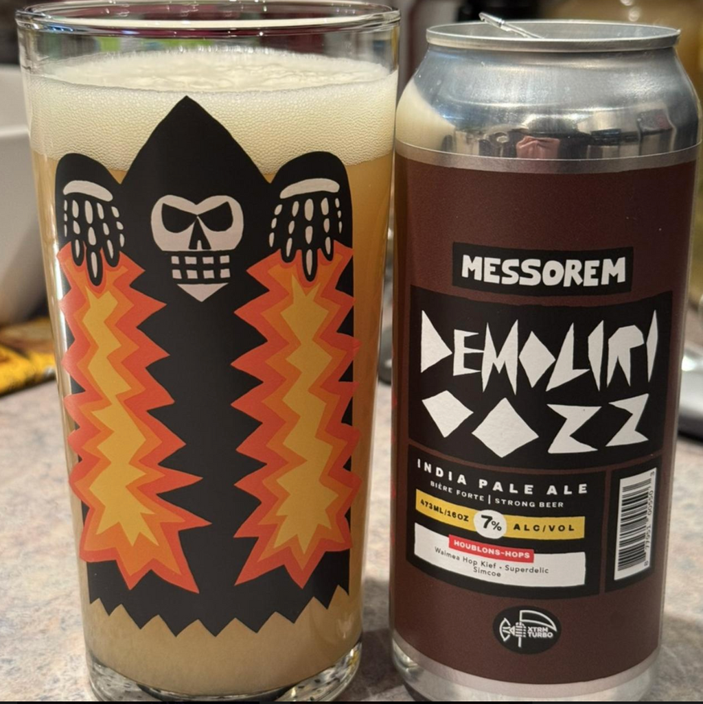 Messorem – Demoliri #0022

ABV: 7,0 % | Stil: New England / Hazy IPA | Untappd: 4,38

Endnu et stærkt bud i Messorem’s Demoliri-serie, hvor fokus er på moderne humle og maksimal aroma. Serien ligger konsekvent omkring 7 % og arbejder med skiftende humlekombinationer, ofte med både klassiske og nyere NZ-varianter