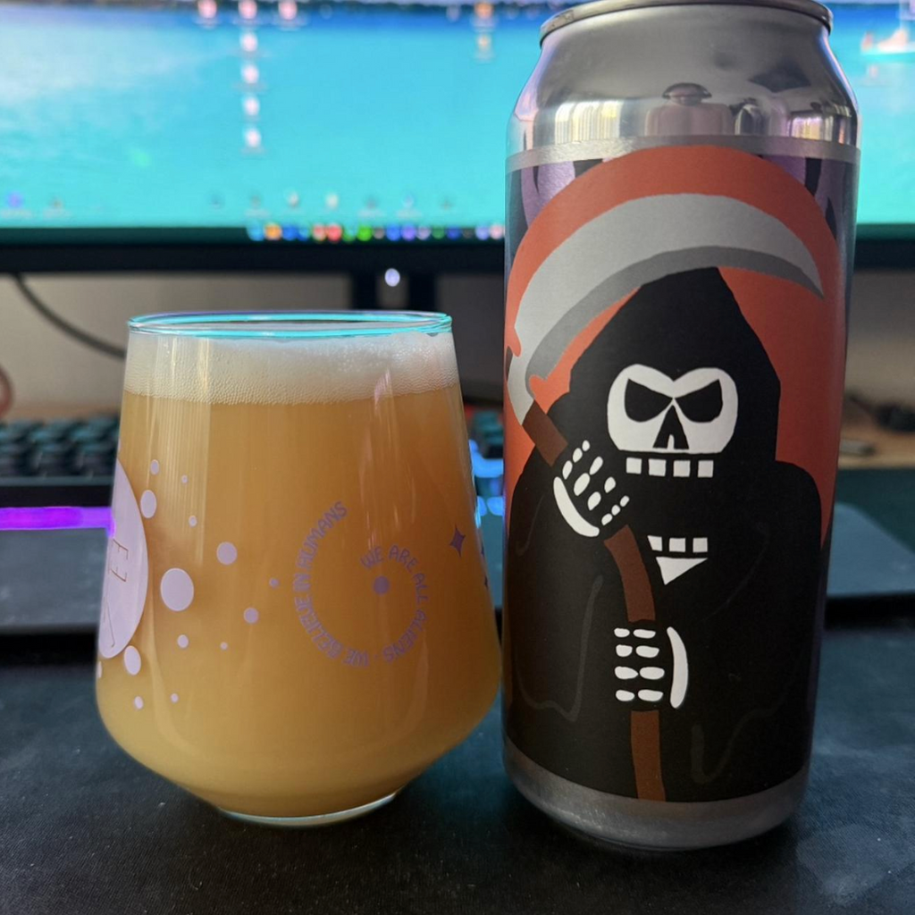Messorem – Destructio #0004

ABV: 8,5 % | Stil: Imperial / Double New England IPA | Untappd: 4,39

En saftig og aromatisk hazy DIPA fra Messorem i deres Destructio-serie. Øllen er brygget med Citra samt NZ Cascade (inkl. Hop Kief), hvilket giver en intens citrusdrevet profil med både friskhed og dybde