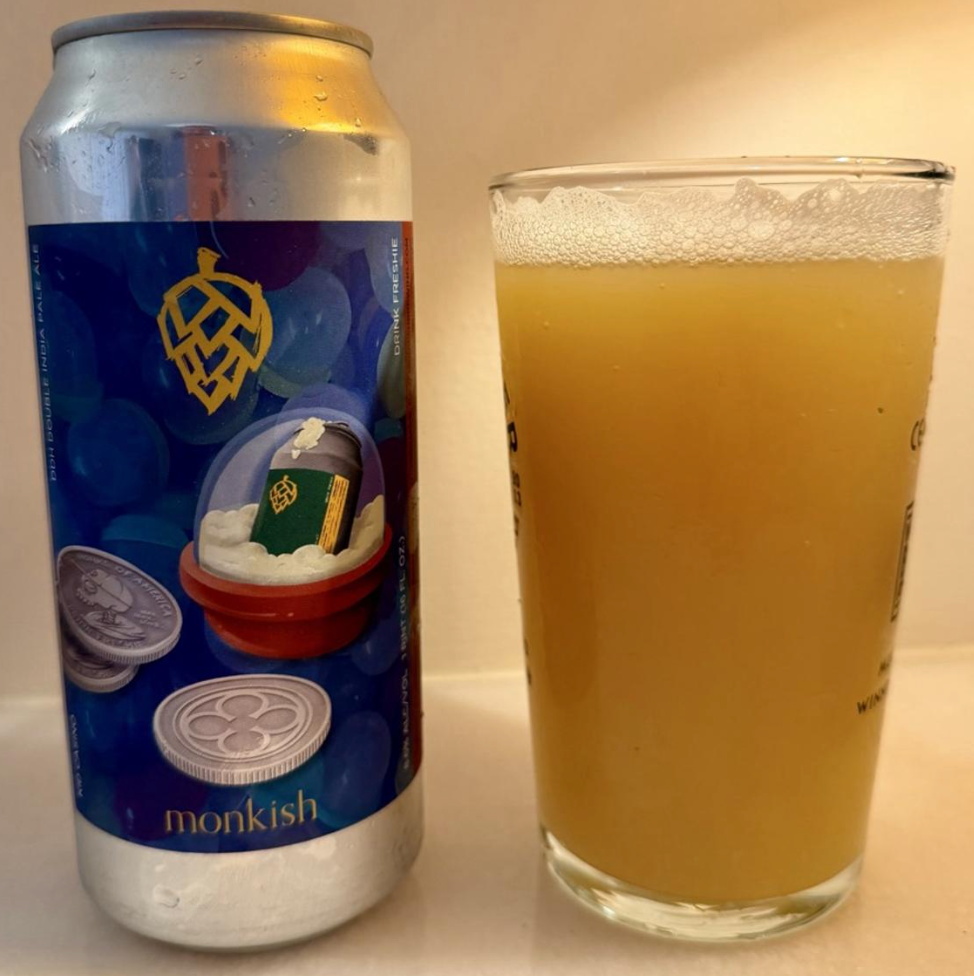 Monkish Brewing Co. – Kid Casino

ABV: 8,6 % | Stil: Imperial / Double New England IPA | Untappd: 4,29

En klassisk Monkish DDH DIPA, hvor der bliver kørt fuld haze-intensitet med moderne humler og den karakteristiske silkebløde Monkish-krop.
