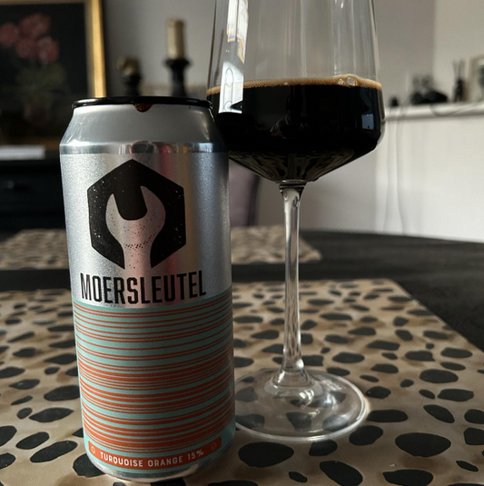 Moersleutel – Barcode: Turquoise Orange
