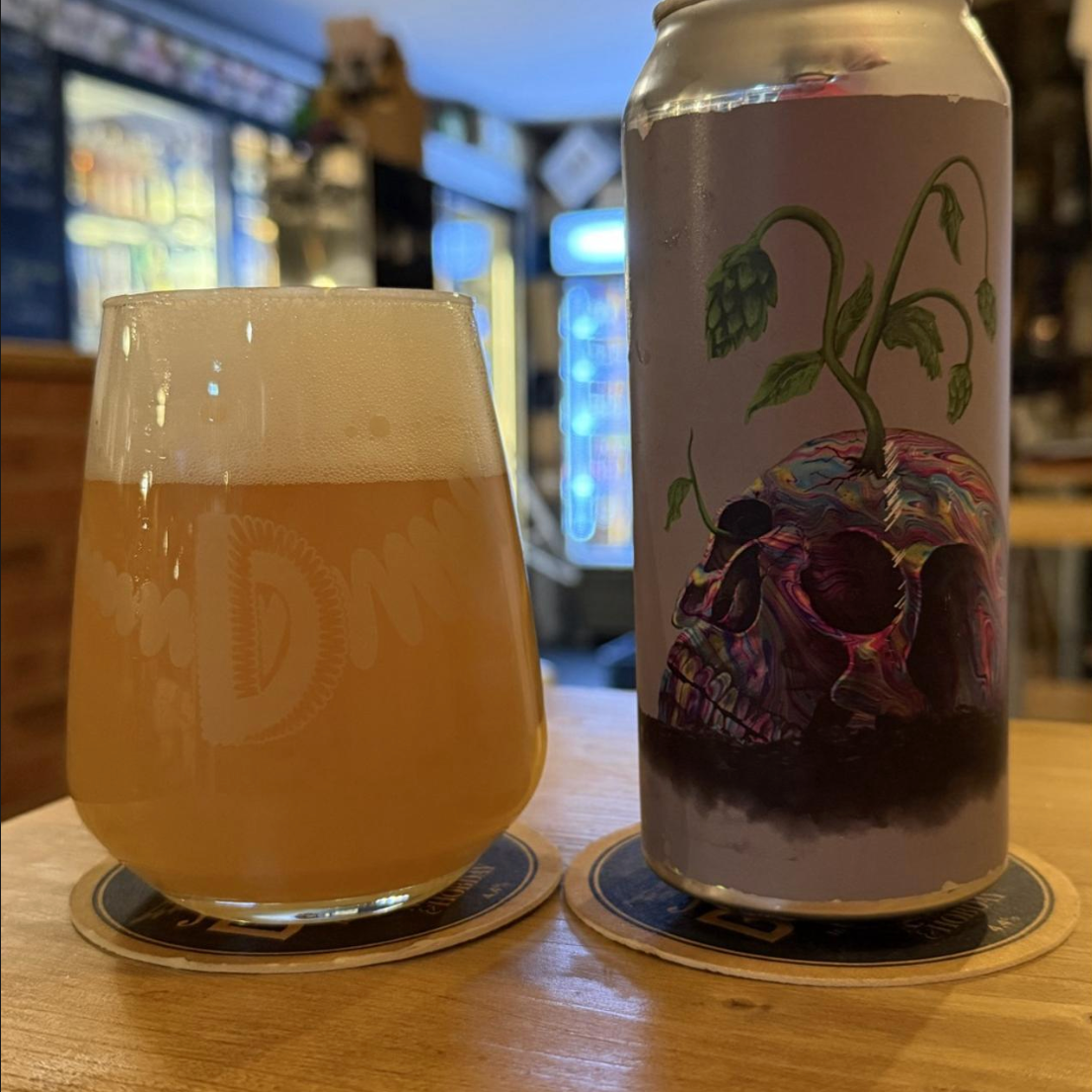 Parish Brewing Co – Ghost Prime
ABV: 8,0 % | Stil: Double New England IPA | Untappd: 4,36

En saftig og aromatisk double NEIPA fra Parish Brewing Co., hvor humleprofilen er skruet højt op og tropiske frugter står i centrum i et stort og balanceret udtryk.