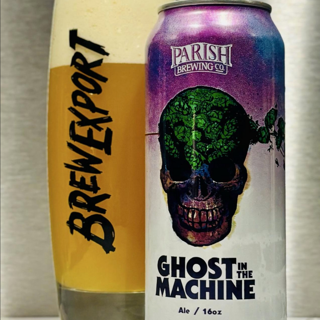 Parish Brewing Co – Ghost in the Machine
ABV: 8,0 % | Stil: Double New England / Hazy IPA | Untappd: 4,21

En saftig og humletung DIPA, hvor Parish rammer deres signatur: masser af aroma, stor frugt og en tydelig, men velstyret bitterhed.