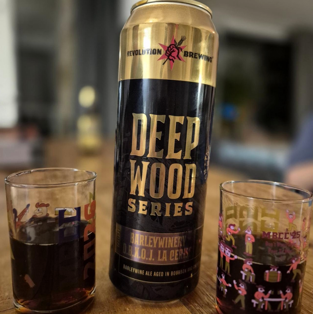 Revolution Brewing – Barleywinery D.B.X.O.J. La Cerise

ABV: 15,8 % | Stil: English Barleywine – Double Barrel Aged | Untappd: 4,47

Barleywinery D.B.X.O.J. La Cerise er en ekstraordinær og ekstremt koncentreret fadlagret Barleywine fra amerikanske Revolution Brewing i Chicago, Illinois. Bryggeriet har gennem sin berømte Deep Wood-serie opbygget et imponerende ry for store, komplekse og langtidlagrede øl, men med Barleywinery-projektet tager de deres fascination af malt, egetræ og spiritusfade endnu længere