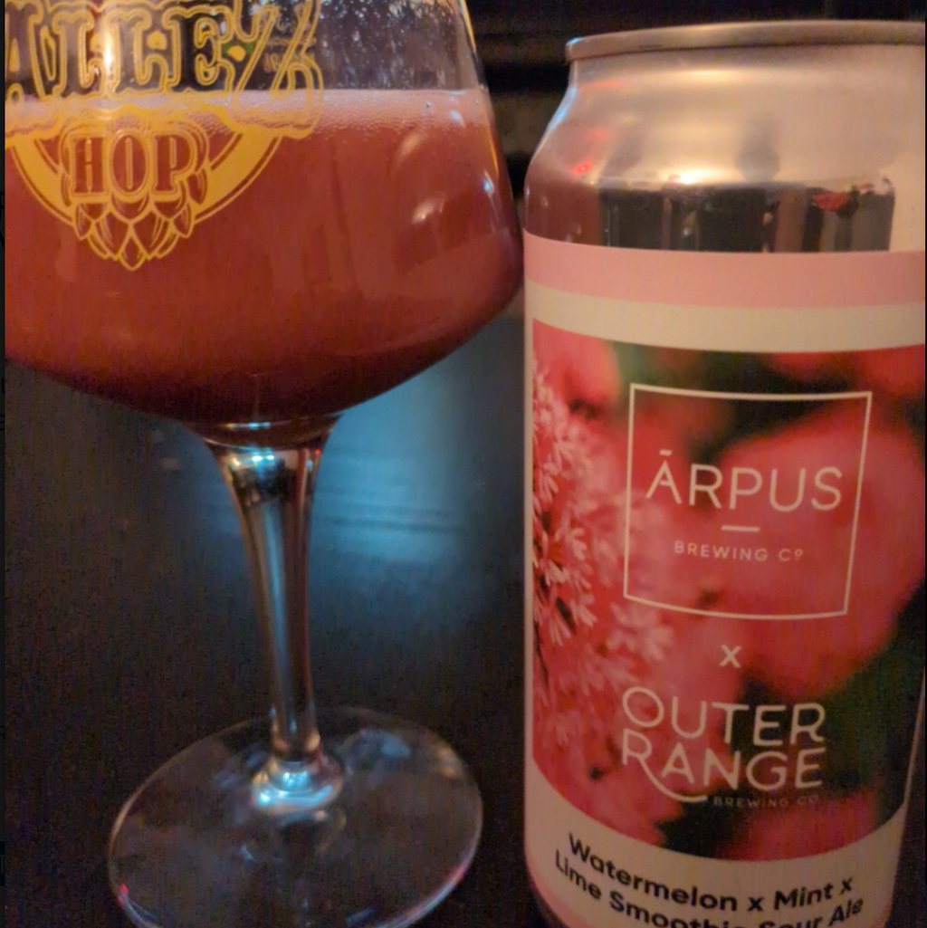Ārpus Brewing Co × Outer Range – Watermelon × Mint × Lime Smoothie Sour Ale