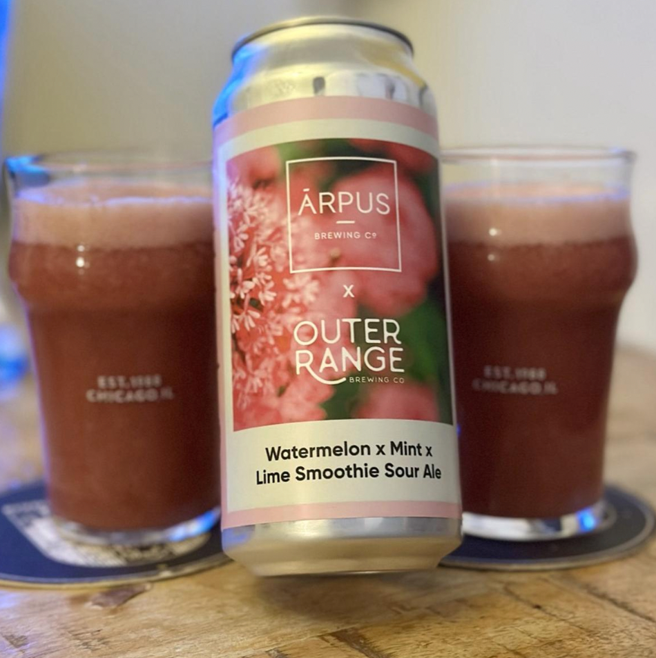 Ārpus Brewing Co × Outer Range – Watermelon × Mint × Lime Smoothie Sour Ale