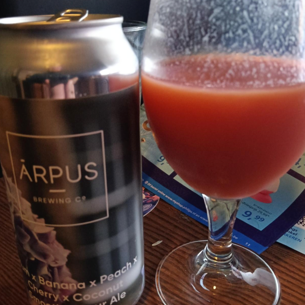 Ārpus Brewing Co – Plum × Banana × Peach × Cherry × Coconut Smoothie Sour Ale