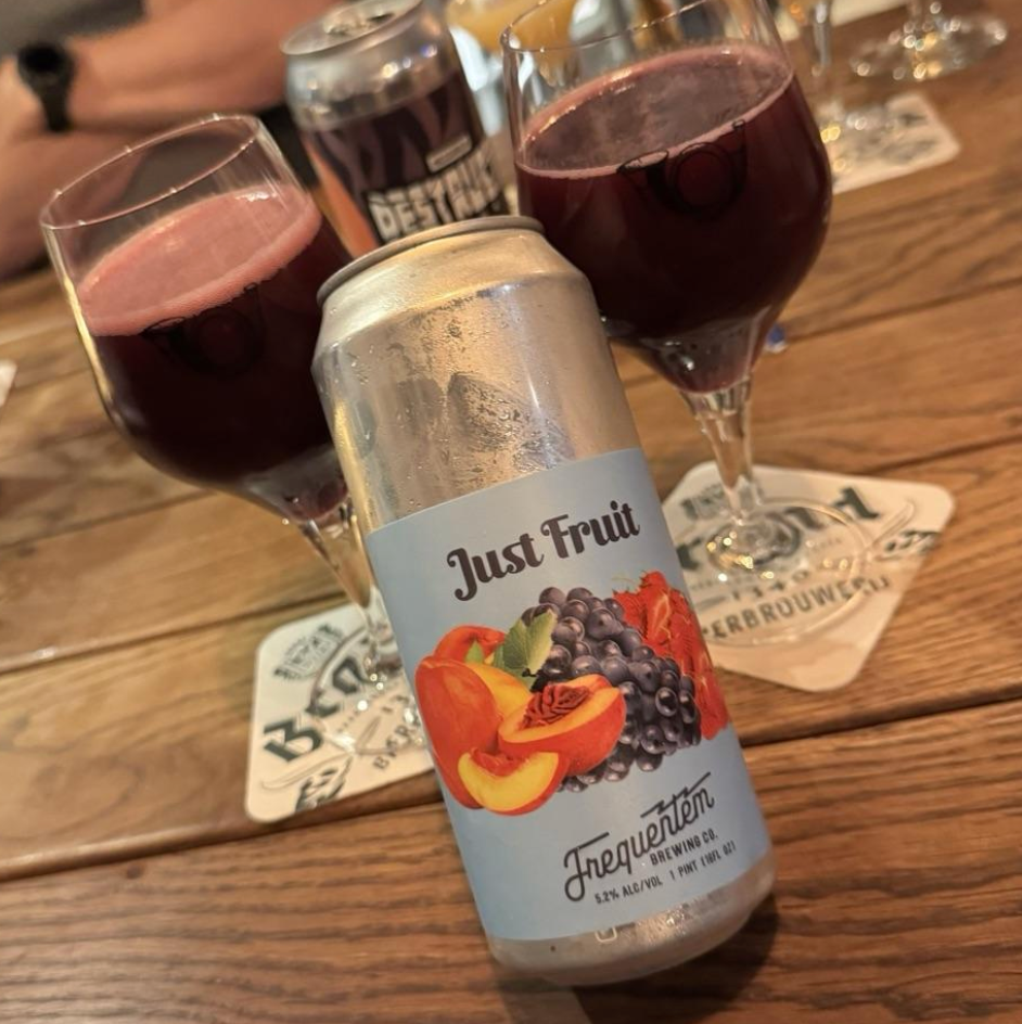 Frequentem Brewing Co. – Just Fruit (Strawberry, Concord Grape, Peach)