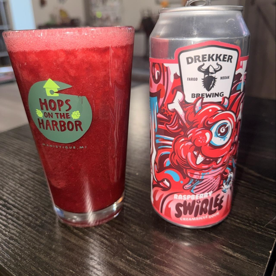 Drekker Brewing Company – Swirlee: Raspberry Creamsicle