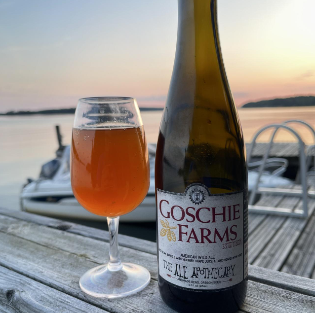 The Ale Apothecary – Goschie Farms Estate Ale On Viognier Grapes