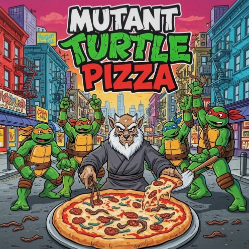 [Pre-Order Uge 38-39] DankHouse – Mutant Turtle Pizza