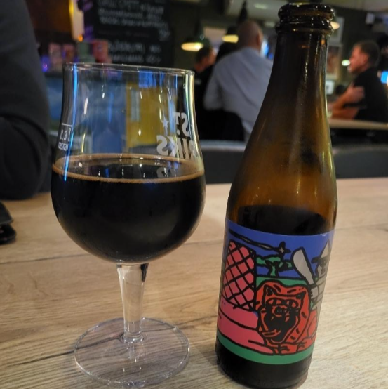 Omnipollo × Angry Chair – Safari Barrel Aged Vegan Quadruple Stack Stout