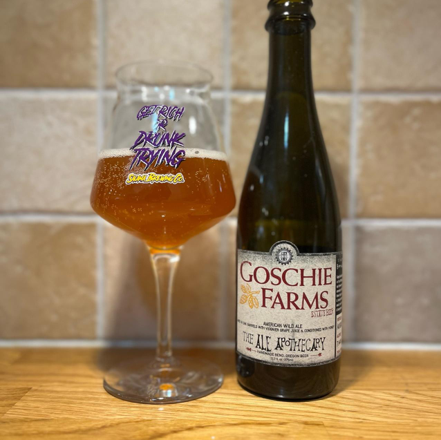 The Ale Apothecary – Goschie Farms Estate Ale On Viognier Grapes
